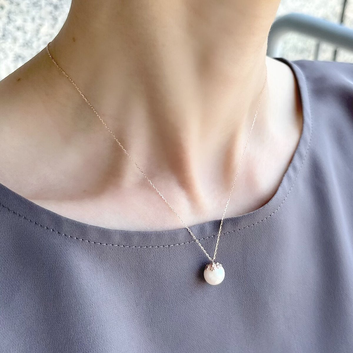 SALE♡素晴らしい輝き♡絶品アコヤ真珠♡ネックレス♡VERITE テリ抜群 傷極小✨ アコヤ 本真珠 8.1-8.5mm ネックレス SV刻印