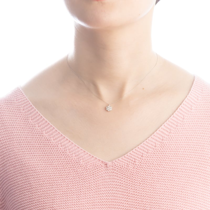 いちご様　pt900 pt850 ダイヤモンド ネックレス PT900 / PT850 ダイヤモンド ネックレス 113208160004 | VERIT