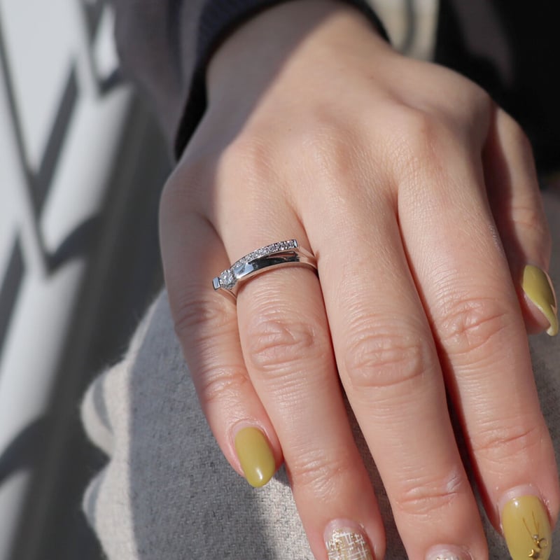 PT950 ダイヤモンド リング 123308020309 | VERITEOnline-Sh