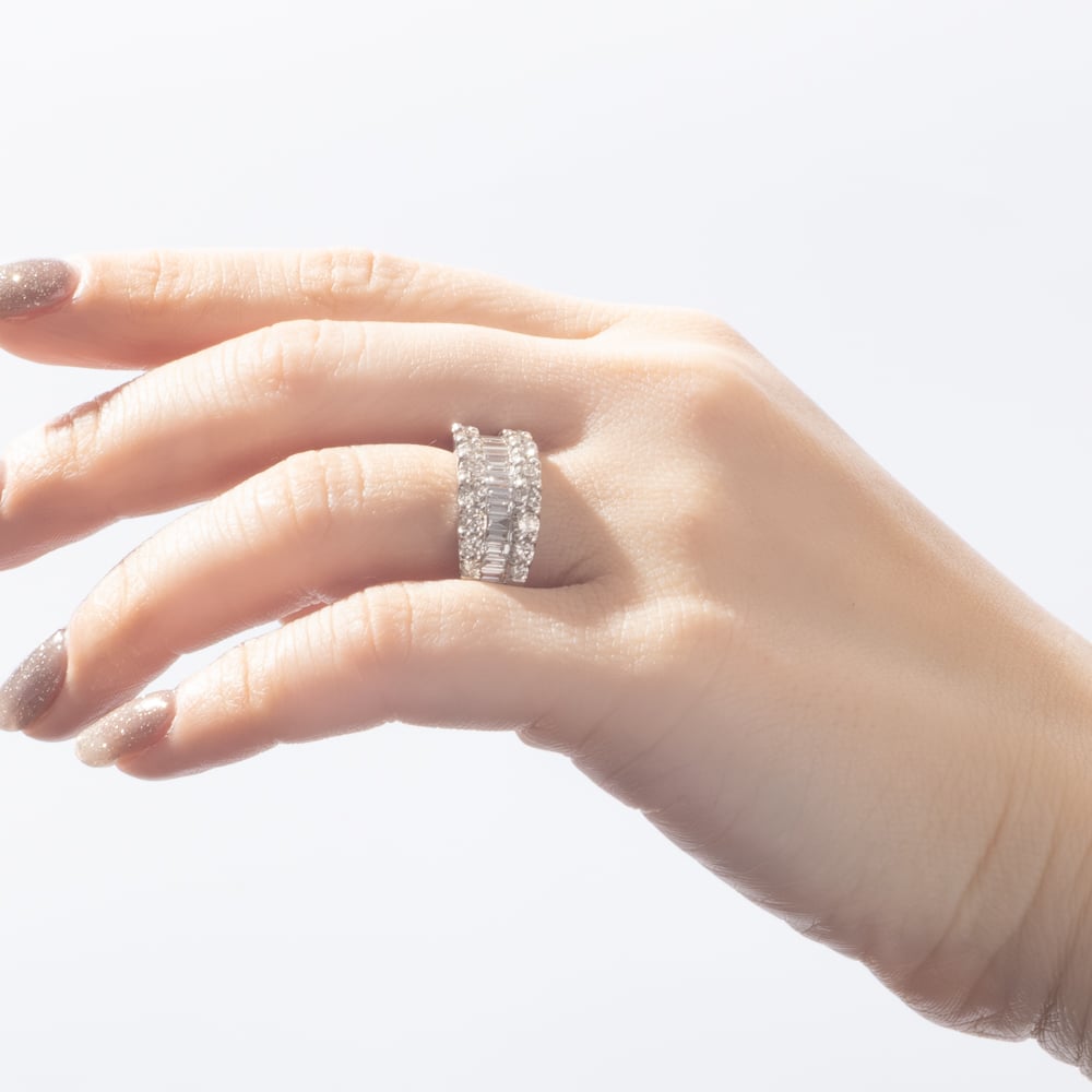 PT900 ダイヤモンド リング 113208020016 | VERITEOnline-Sh