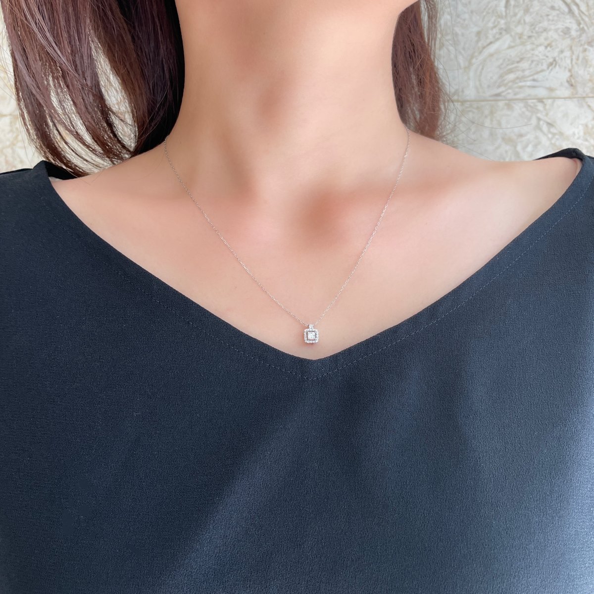 PT850/PT900 ダイヤモンド ネックレス 134508020408 | VERITEO