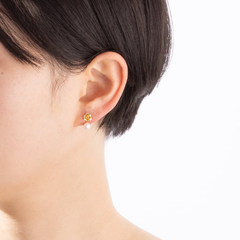 K10YG アコヤパール ピアス 131208070000 | VERITEOnline-Sh