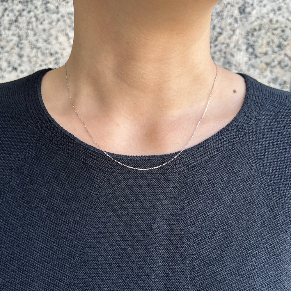 N121 K18YGチェーンネックレス　40cm fit=scale-down,w=1200