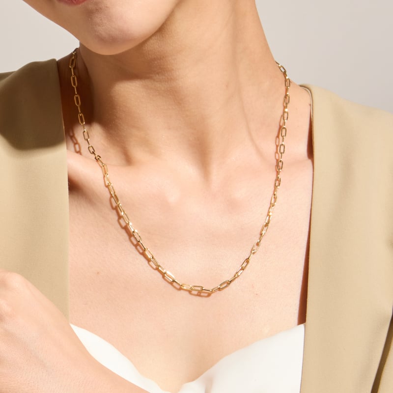 SV/K18YG GSTVイタリアントゥービーゴール　クリップネックレス SV/K18YG GSTVイタリアントゥービーゴール クリップネックレス