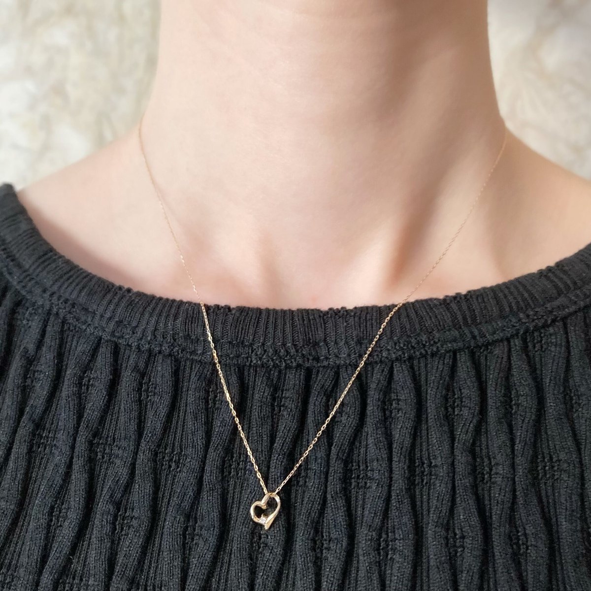 K10YG ダイヤモンドネックレス | VERITEOnline-Shop
