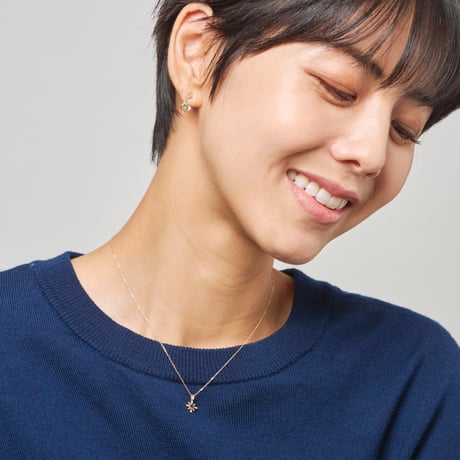 K10YG ロンドンブルートパーズ ブルートパーズ ピアス 101708061471