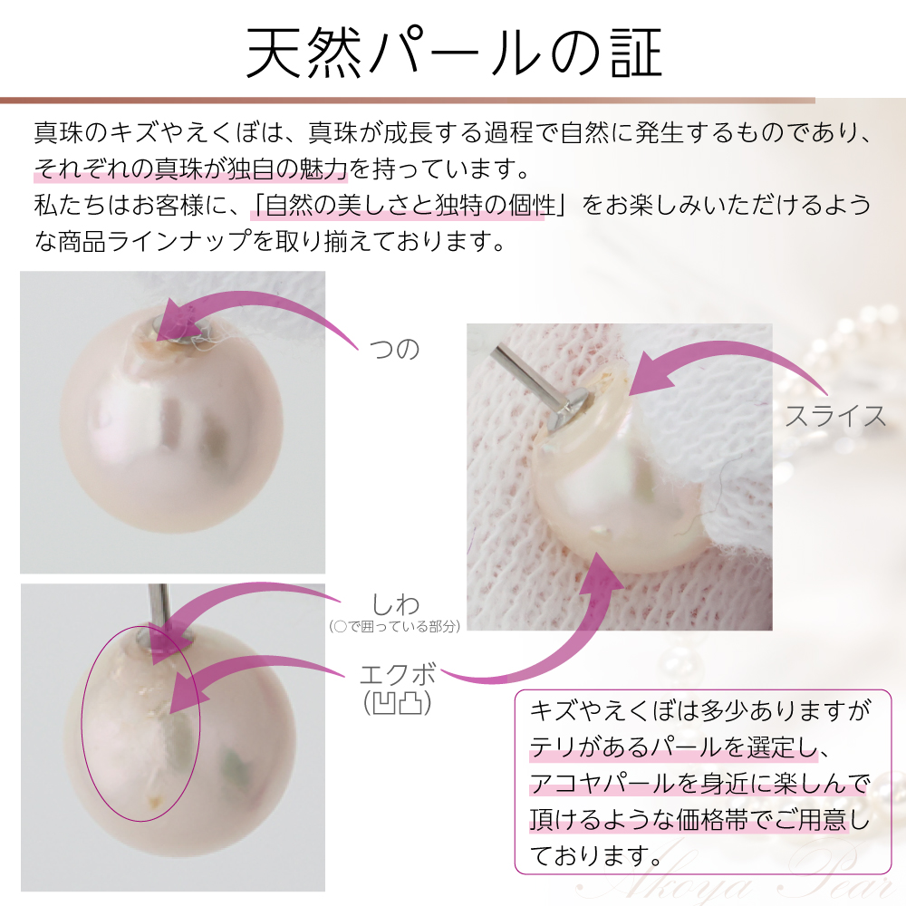 PT900アコヤパールピアス 130508160012 | VERITEOnline-Shop