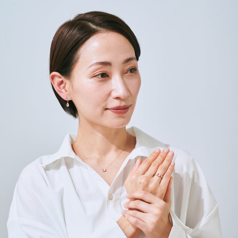 K10PG モルガナイト ネックレス 113808060215 | VERITEOnline-