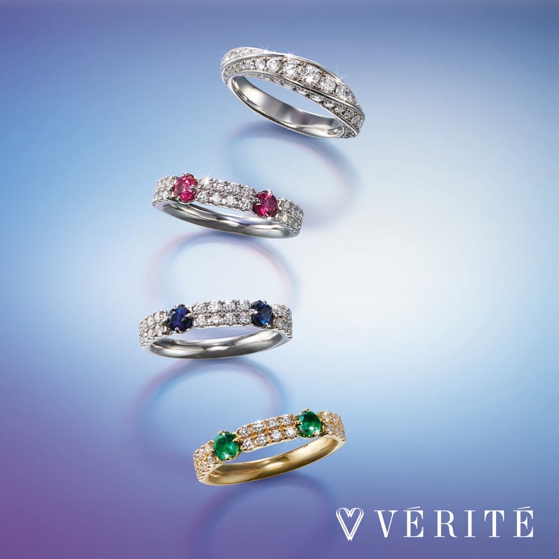 VERITE　ベリテ　PT　ダイヤモンド　ピアス　0.3カラット