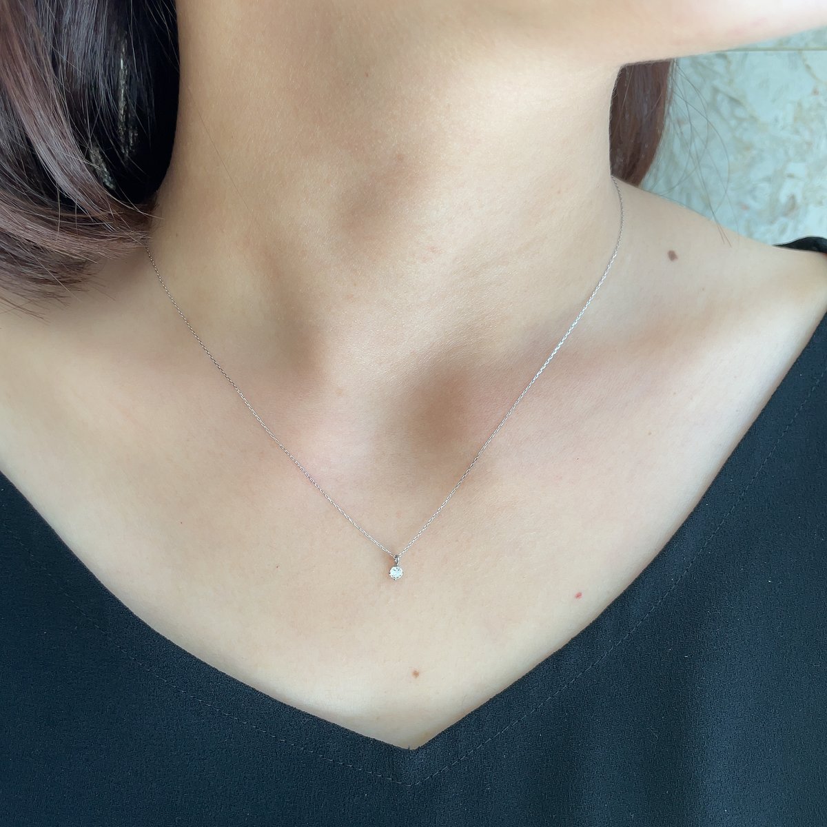◇Pt850/Pt900 ダイヤ D計1.00ct 7石 デザイン ネックレス ◇Pt850/Pt900 ダイヤ D計1.00ct 7石 デザイン ネックレス