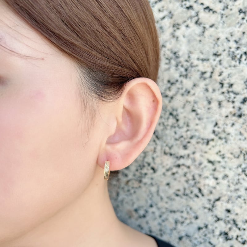 K18YG フープ ピアス 118208160007 | VERITEOnline-Shop｜