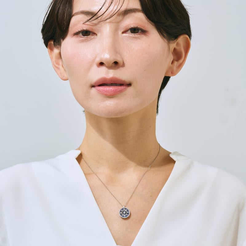 VERITE ネックレス 新品 PT850 ダイヤモンド PT850 / 950 / K18PG H&C ダイヤモンド / カラーストーン ネックレス