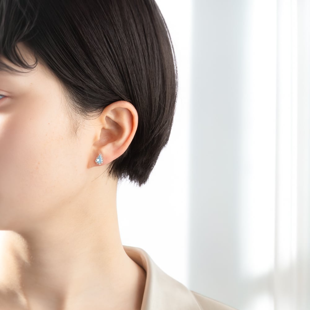 K10YG クリスタルガラス ピアス 921208060598 | VERITEOnline-