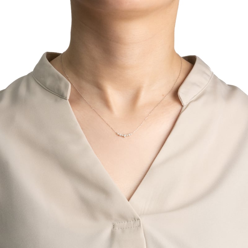 お盆休みセール！VERITE QIREINIダイヤモンドネックレス QIREINI MIERU PT H&Cダイヤモンドネックレス | VERITEOnline