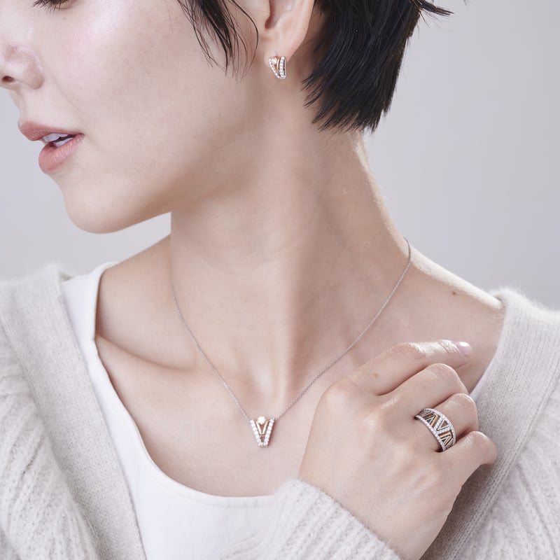 PT950/K18PGH&Cダイヤモンドリング | VERITEOnline-Shop|ラグジ PT950/K18PGH&Cダイヤモンドリング | VERITEOnline-Shop|ラグジ