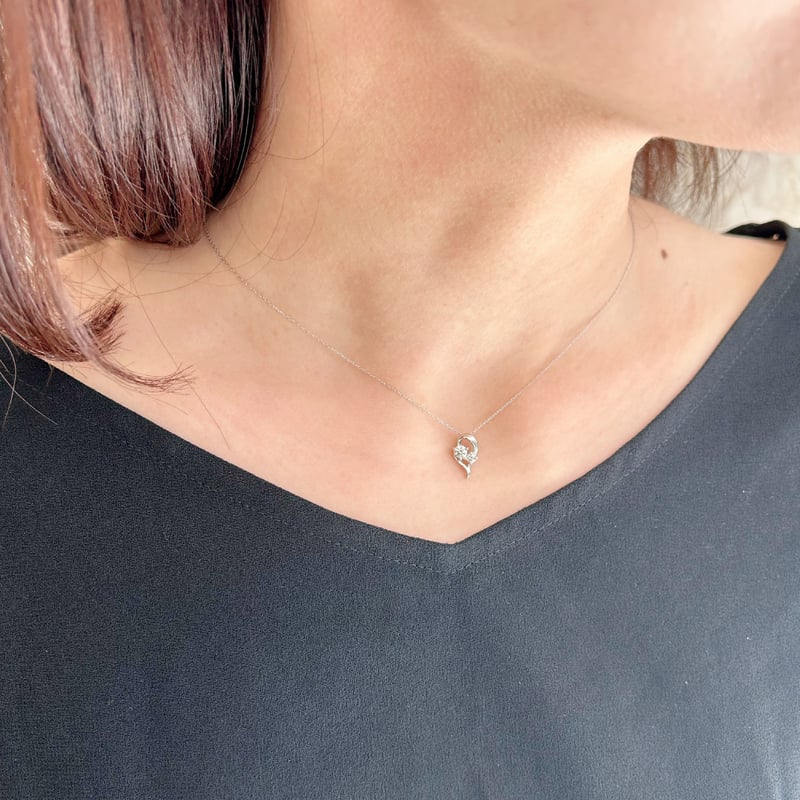 PT850 /900 ダイヤモンド ネックレス 134508020514 | VERITEOn