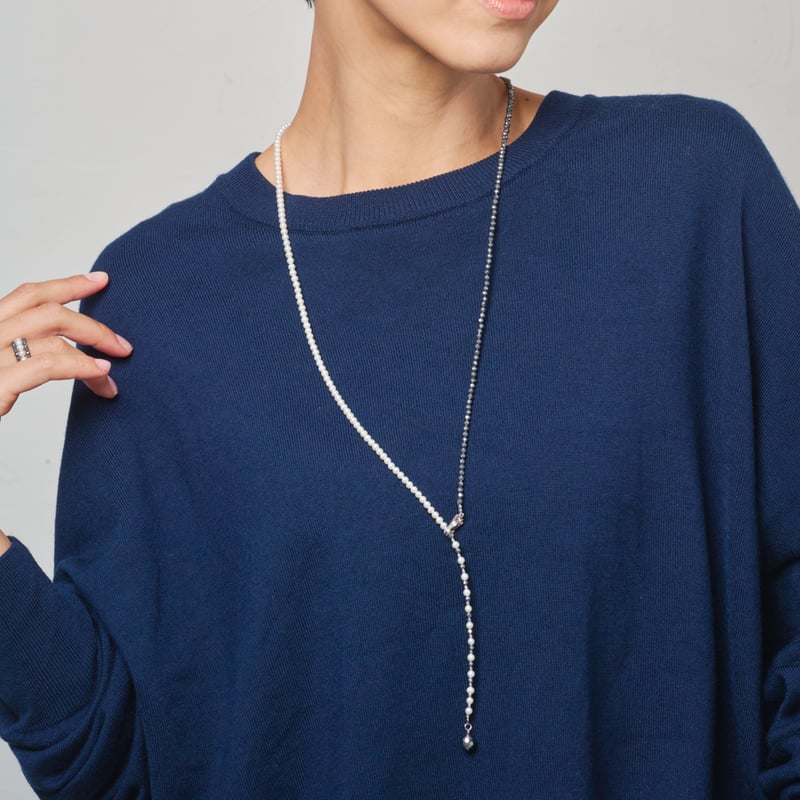 SV 淡水パール / テラヘルツ ネックレス 105208070016 | VERITEOnl