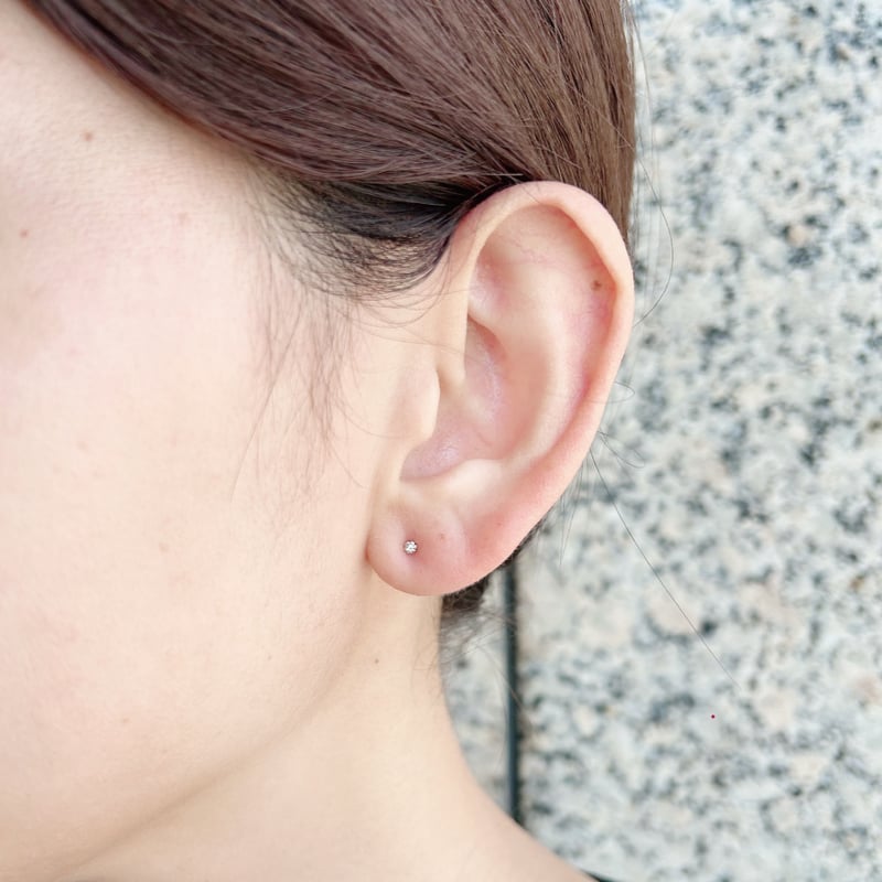 PT900 ダイヤモンド ピアス 135308160013 | VERITEOnline-Sh
