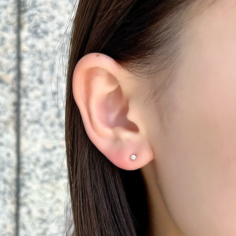 PT900 H&Cダイヤモンドピアス 114808160010 | VERITEOnline-