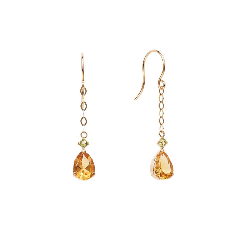 K10YG シトリン/ペリドットピアス | VERITEOnline-Shop K10YG シトリン/ペリドットピアス | VERITEOnline-Shop