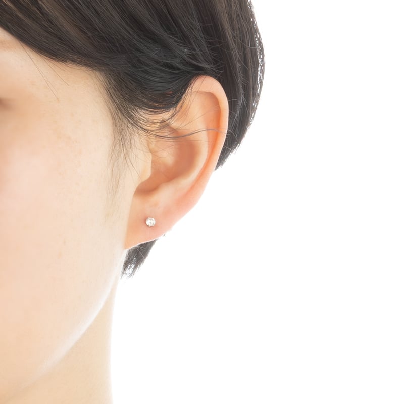 PT950 ダイヤモンド ピアス 118208160035 | VERITEOnline-Sh