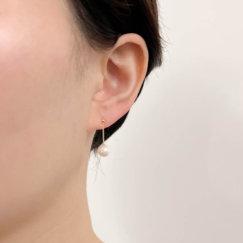 K18YG アコヤパール ピアス | VERITEOnline-Shop