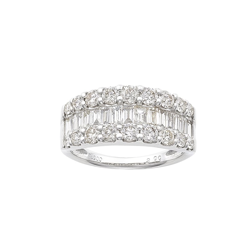 PT900 ダイヤモンド リング 113208020016 | VERITEOnline-Sh