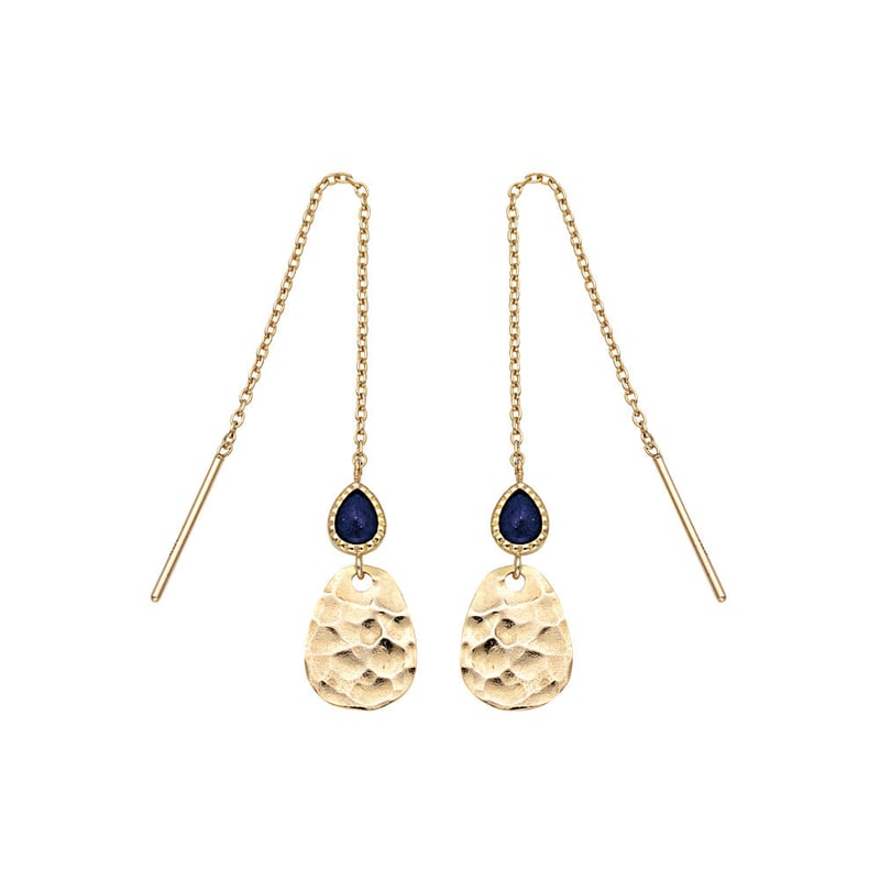 K10YG ラピスラズリ アメリカンピアス 101708061116 | VERITEOnli