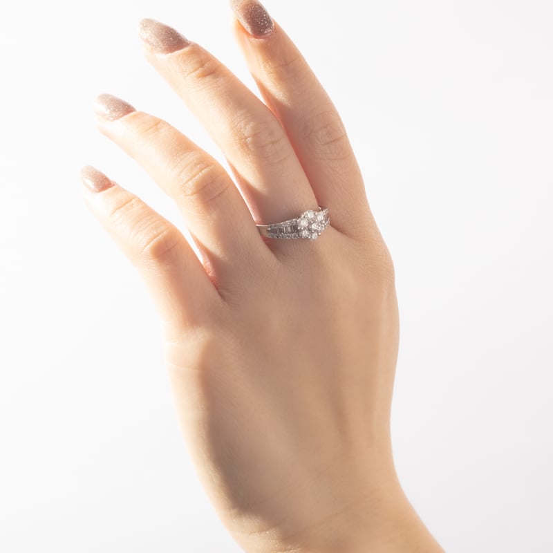 PT900 ダイヤモンド リング 134508160024 | VERITEOnline-Sh