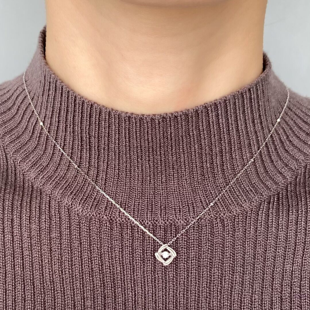 【最終値下げ】VERITE（ベリテ） ダイヤモンドネックレス ダンシングストーン 楽天市場】K18YG K18 18金 金 ダイヤモンドネックレス