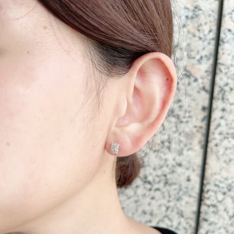 PT900 ダイヤモンド ピアス 113208020021