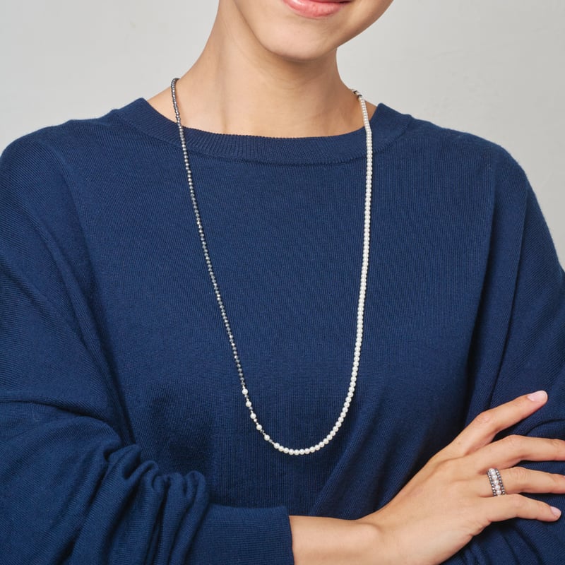 SV 淡水パール / テラヘルツ ネックレス | VERITEOnline-Shop