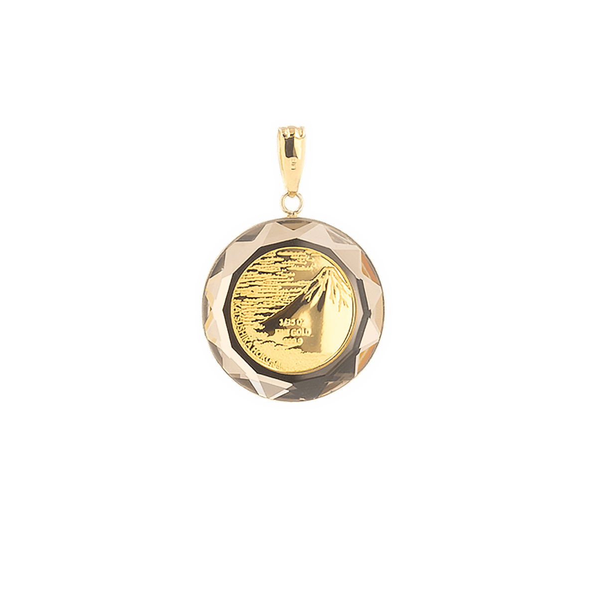 K24 / K18 葛飾北斎 メダルペンダント 403308160003 | VERITEOn