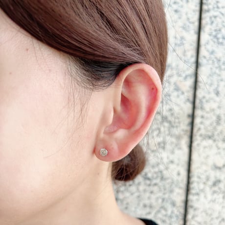 PT900 ダイヤモンド ピアス 132908020001
