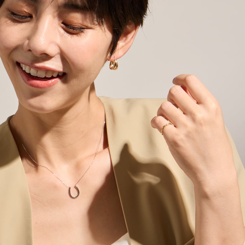あ*い様 【美品】K10YG ダイヤモンドピンキーリング K10YG ダイヤモンド ピンキーリング | VERITEOnline-Shop