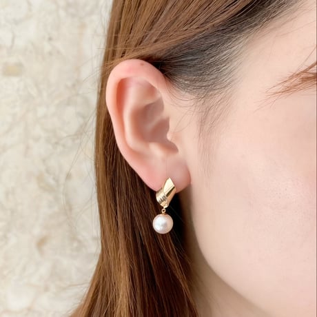 K10YG アコヤパール ピアス 130508070014