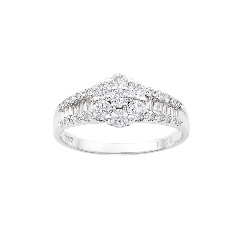 PT900 ダイヤモンド リング 134508160024 | VERITEOnline-Sh