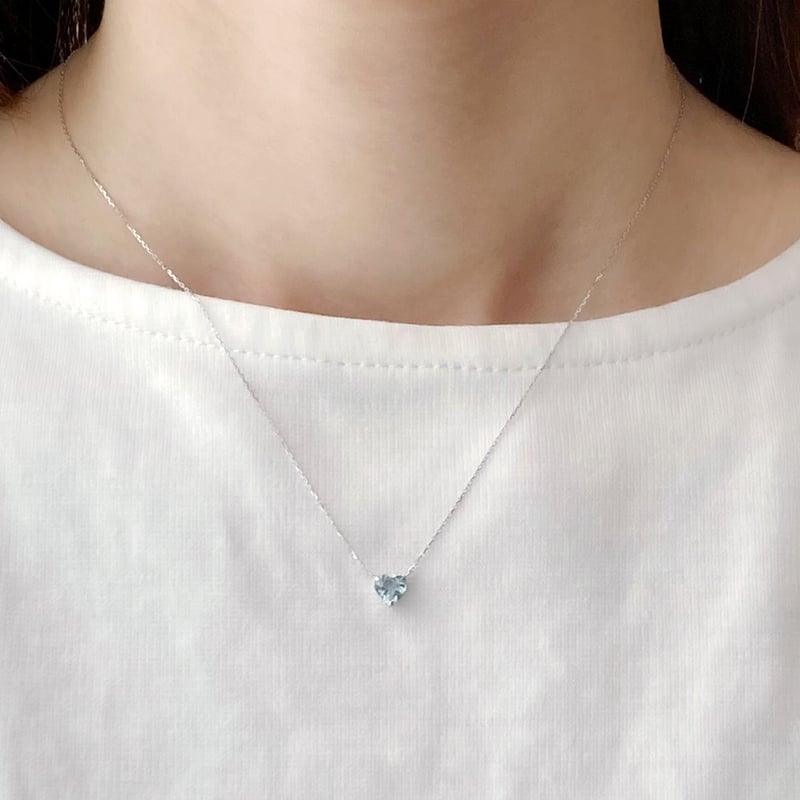 K10WGアクアマリンネックレス | VERITEOnline-Shop｜ラグジュアリーな 