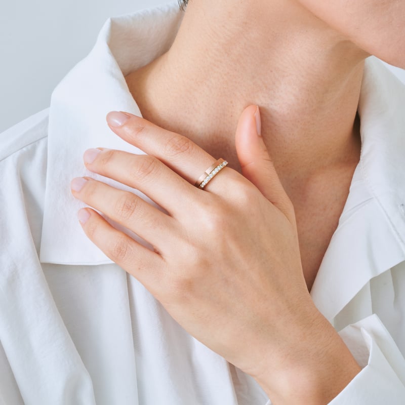 K18PG リング 126108020065 | VERITEOnline-Shop｜ラグジュ