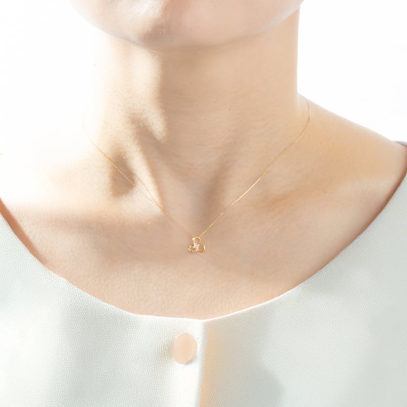 K10YG ダイヤモンド ネックレス 118208020448 | VERITEOnline-
