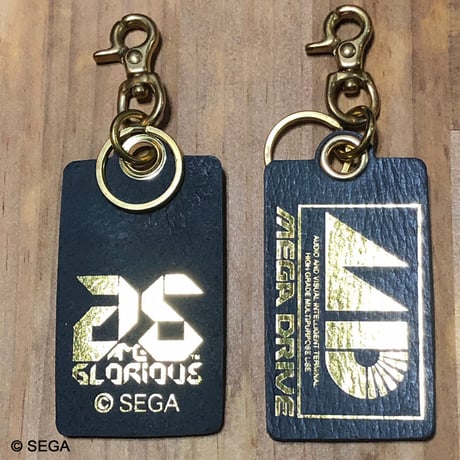 【MEGA DRIVE】 Leather Keyring