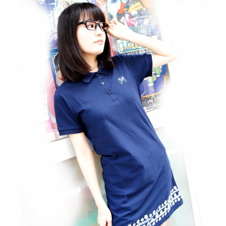 MAPPY Polo DressShirt  (NAVY)