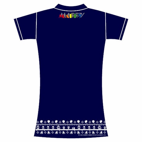 MAPPY Polo DressShirt  (NAVY)