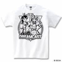 【SEGA HARD GIRLS x DREAMCAST】Real x Virtual Tee  -WHITE-