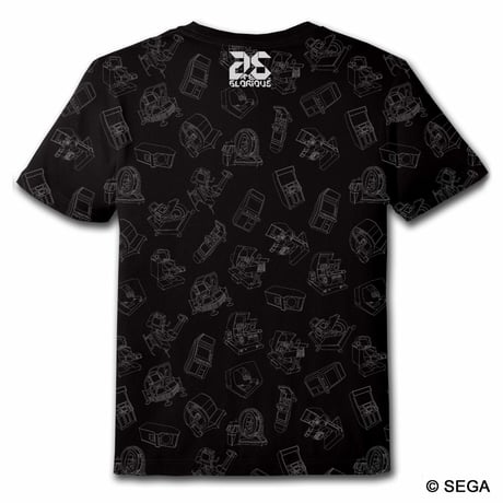 SEGA Arcade Gamer Tee -Black-