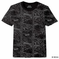 【SEGA HARD GIRLS x DREAMCAST】Comics Tee -BLACK-