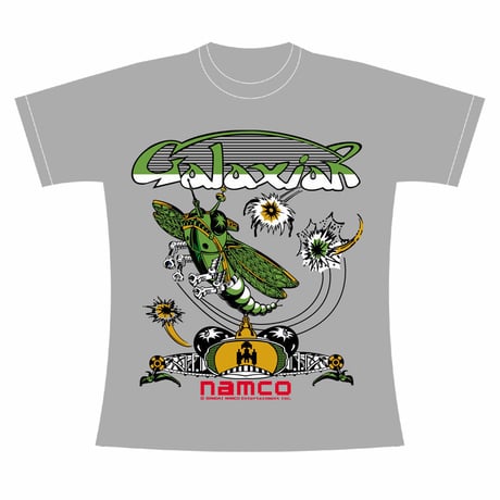 GALAXIAN Arcade Art Tee  (Gray)