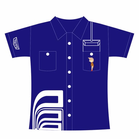 Elevator Action 〜Working Shirt〜 (Blue)
