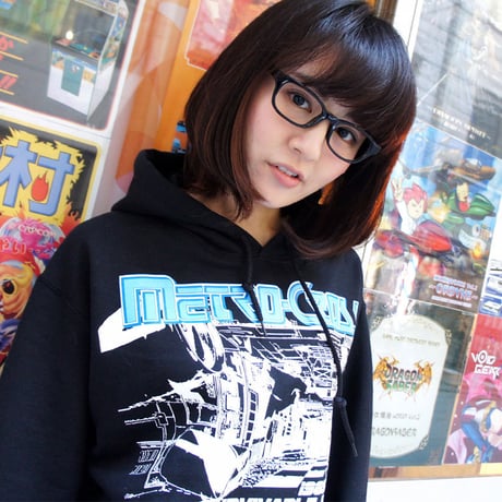 【 Metro Cross 】Arcade  Hooded Sweatshirt