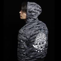 【 Mind Control II 】Camouflage Hooded Sweatshirt